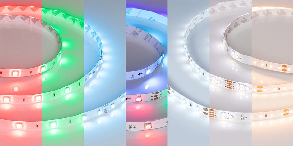 Любой цвет свечения