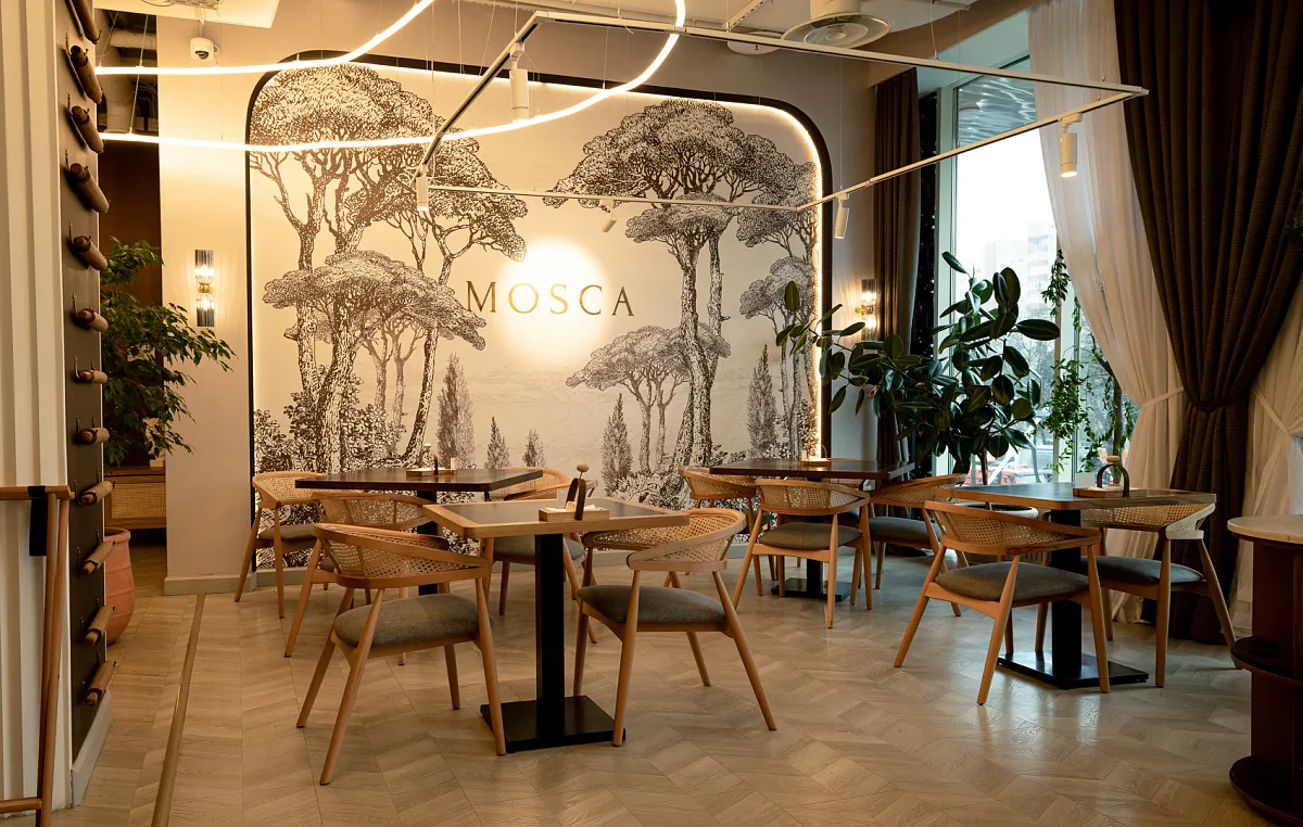 Итальянский ресторан Mosca в Москве