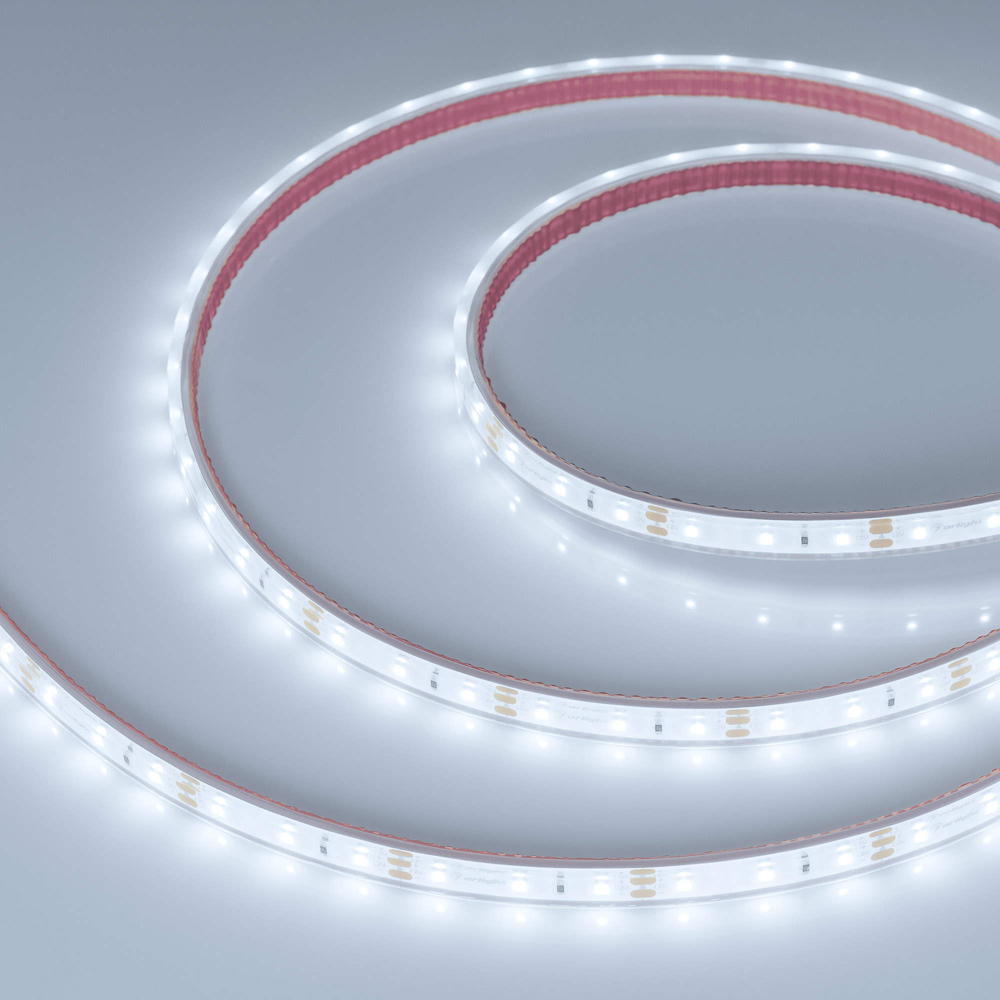 Светодиодная лента герметичная RTW-PFS-A60-11mm 12V White6000 (4.8 W/m, IP68, 2835, 5m) (Arlight, -)