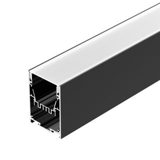 Профиль IP-LINE-5475-2000 BLACK (Arlight, Алюминий)