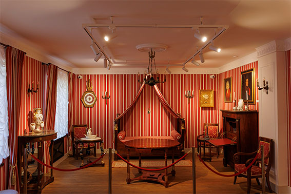 Освещение в музее Тильзитского мира