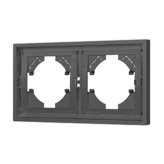 Рамка пластиковая FRM-TENDO-SFPL-2-GR (Arlight, -)