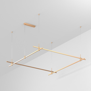 Основание ART-APRIORI-QUADRAT-HANG-3000x3000 (GD) (Arlight, IP20 Металл, 3 года)