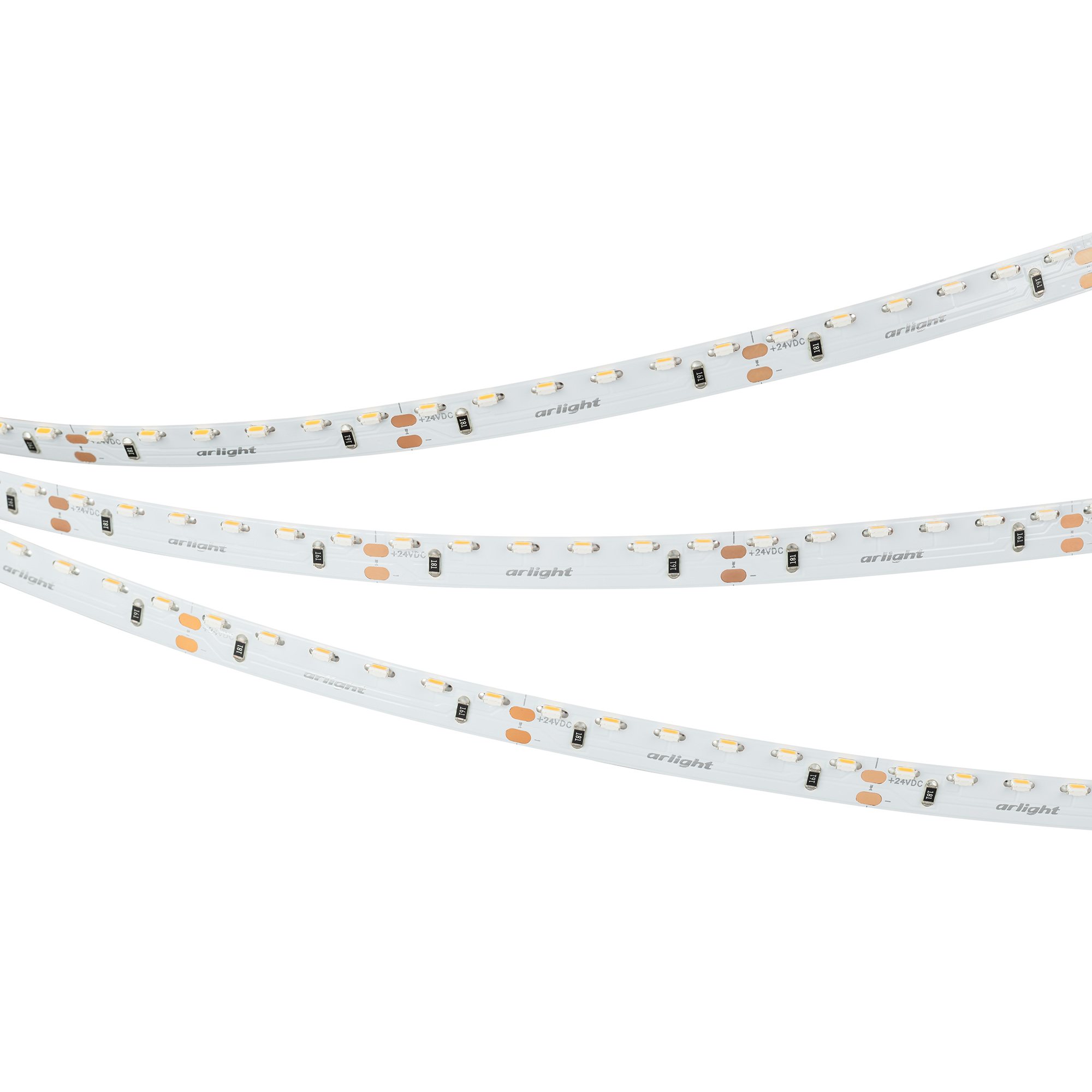 Светодиодная лента RS-S120-8mm 24V White6000 (9.6 W/m, IP20, 3014, 5m) (Arlight, боковое свечение)
