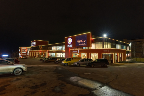 Подсветка ТЦ &quot;Аксион&quot;