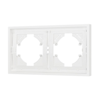 Рамка пластиковая FRM-TENDO-SFPL-2-WH (Arlight, -)