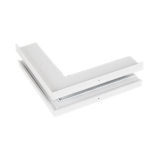 Коннектор угловой MAG-CON-4560-F-L90-EXT (WH, внешний) (Arlight, IP20 Металл, 5 лет)