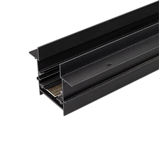 Трек встраиваемый MAG-TRACK-4560-FDW-2000 (BK) (Arlight, IP20 Металл, 5 лет)