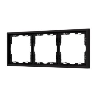 Рамка пластиковая FRM-NOBE-SFPL-3-BK (Arlight, -)