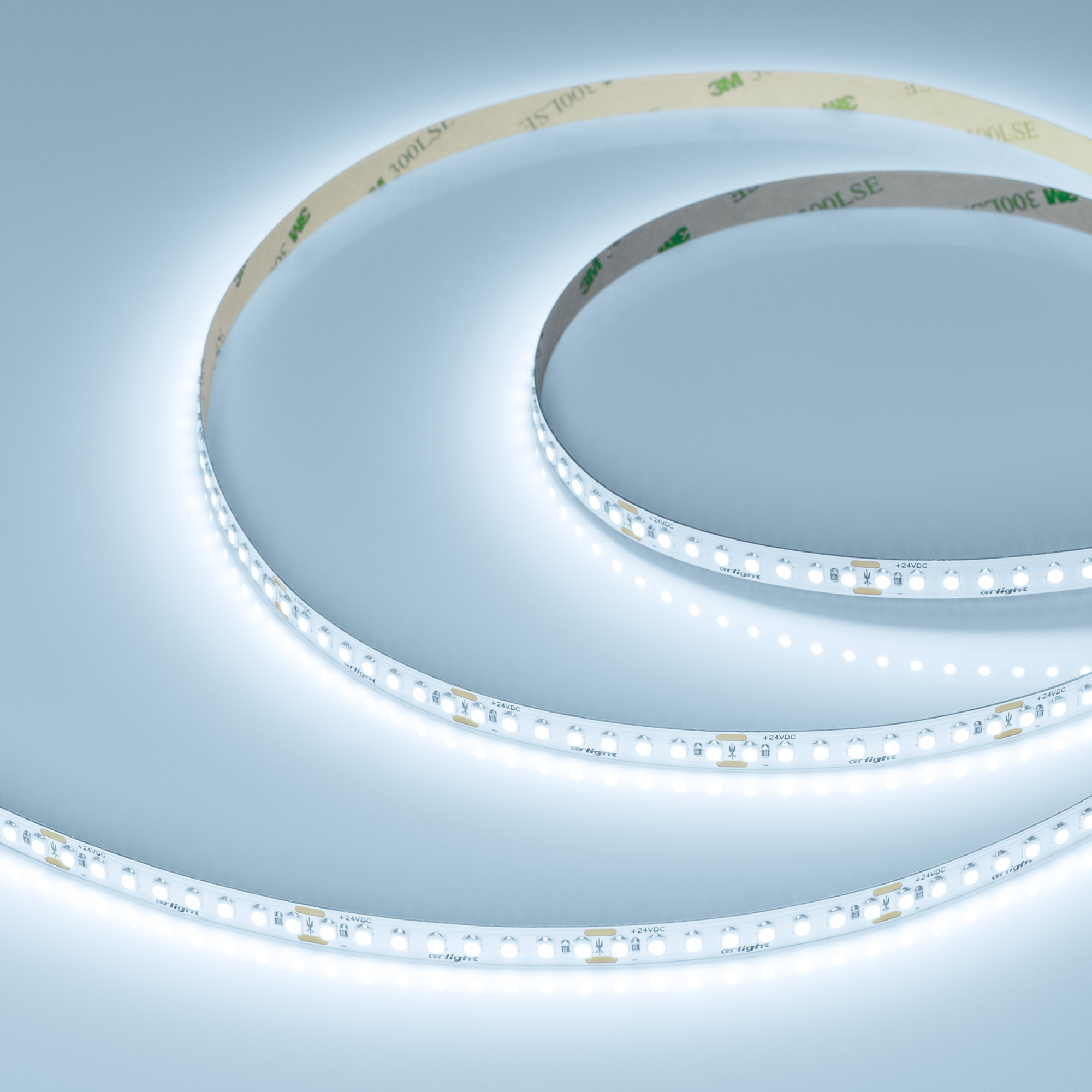 Светодиодная лента UL-A176-8mm 24V Cool 8K (15 W/m, IP20, 5m) (Arlight, 7 лет)