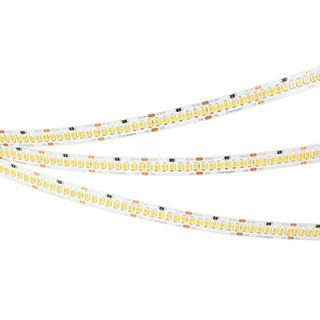 Светодиодная лента RT-A252-10mm 24V Warm3000 (11 W/m, IP20, 2835, 5m) (Arlight, Открытый)
