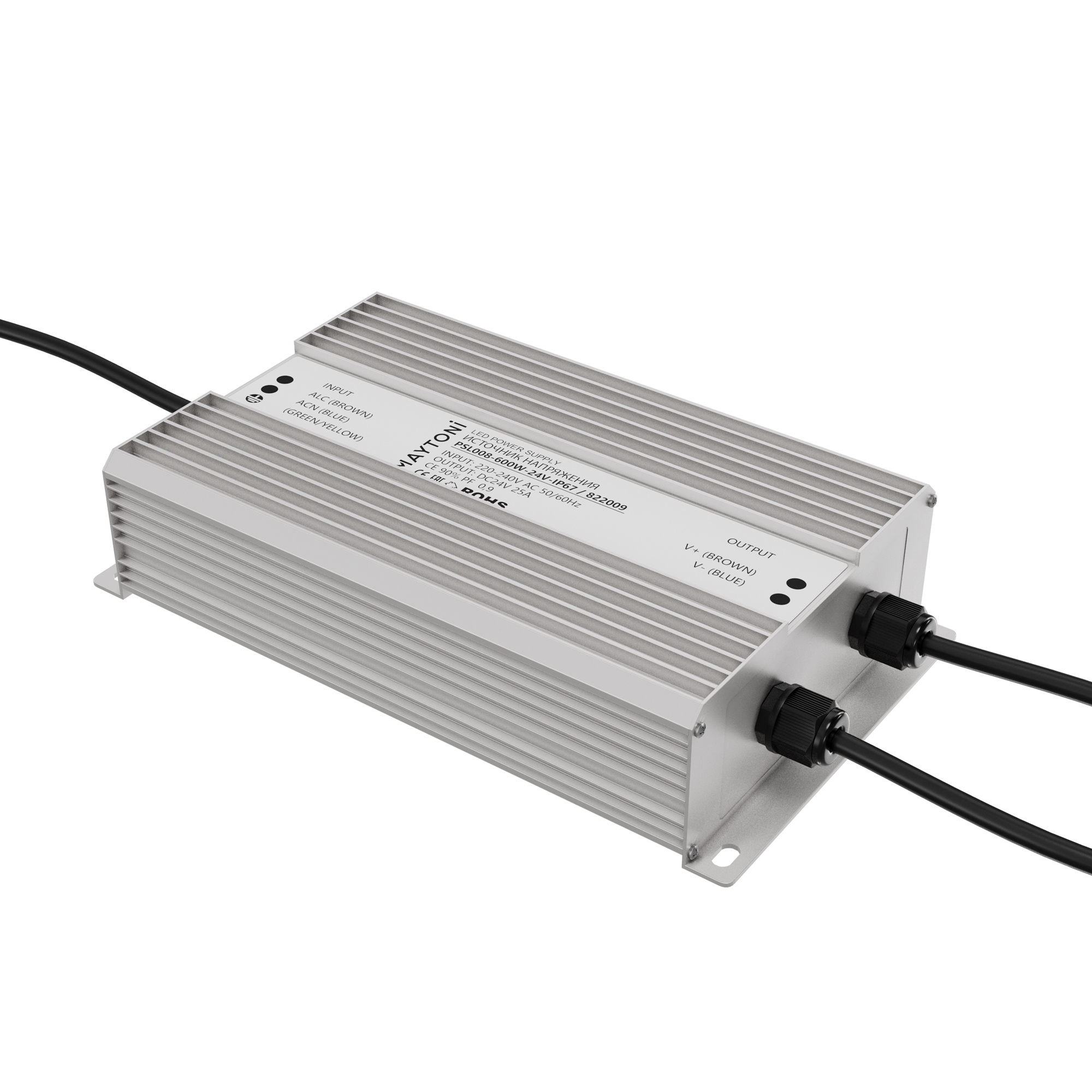 Источник напряжения PSL008 24В 600Вт IP67 822009