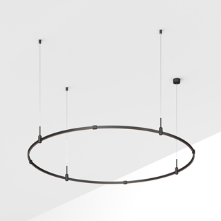 Основание ART-APRIORI-ROUND-HANG-R1800 (BK) (Arlight, IP20 Металл, 3 года)