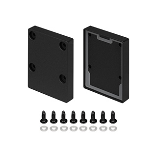 Заглушка IP-LINE-4050 BLACK глухая (Arlight, Металл)