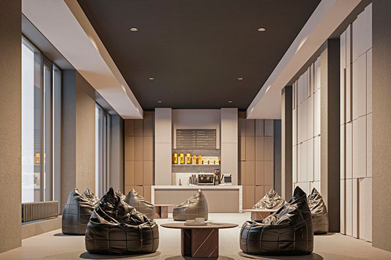 Уютная лаундж-кофейня