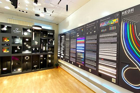 Обновленный шоурум в офисе Arlight Group в Санкт-Петербурге