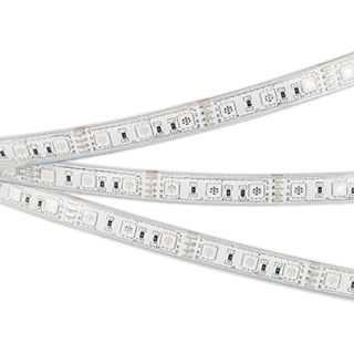 Светодиодная лента герметичная RTW-PU-B60-12.5mm 12V RGB (14.4 W/m, IP68, Wire 2m, 5m) (Arlight, -)