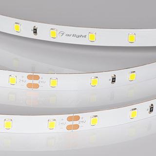 Светодиодная лента RT-A60-8mm 24V Spring Green (4.8 W/m, IP20, 5m) (Arlight, -)