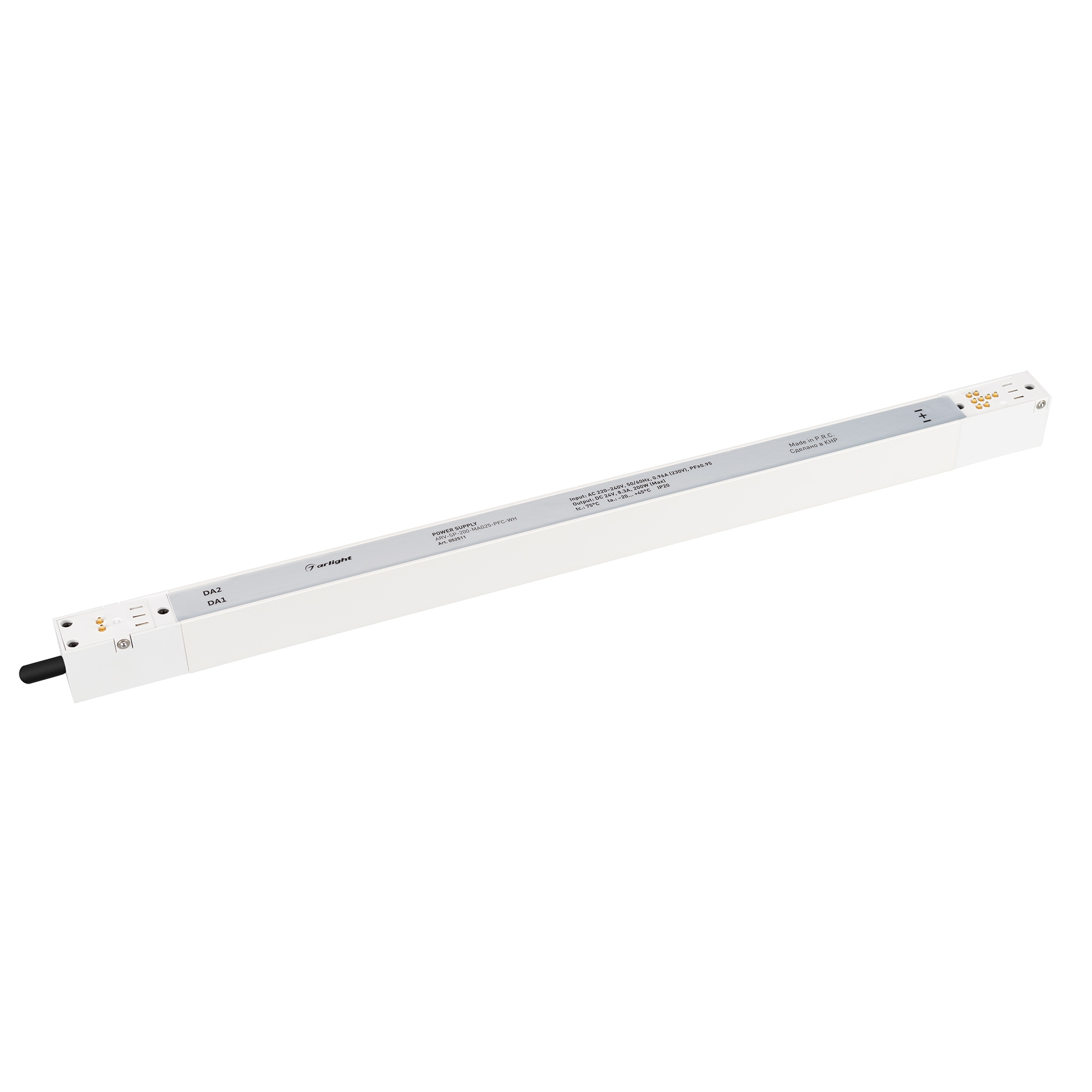 Блок питания ARV-SP-200-MAG25-PFC-WH (24V, 8.3A, 200W) (Arlight, IP20 Пластик, 5 лет)