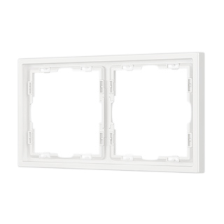Рамка пластиковая FRM-NOBE-SFPL-2-WH (Arlight, -)