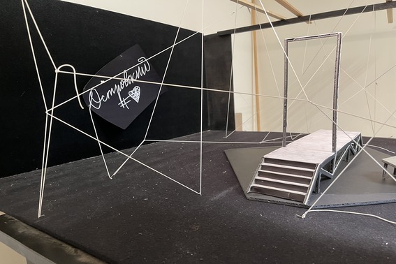 Оригинальный светодизайн сцены театра &quot;Буфф&quot;