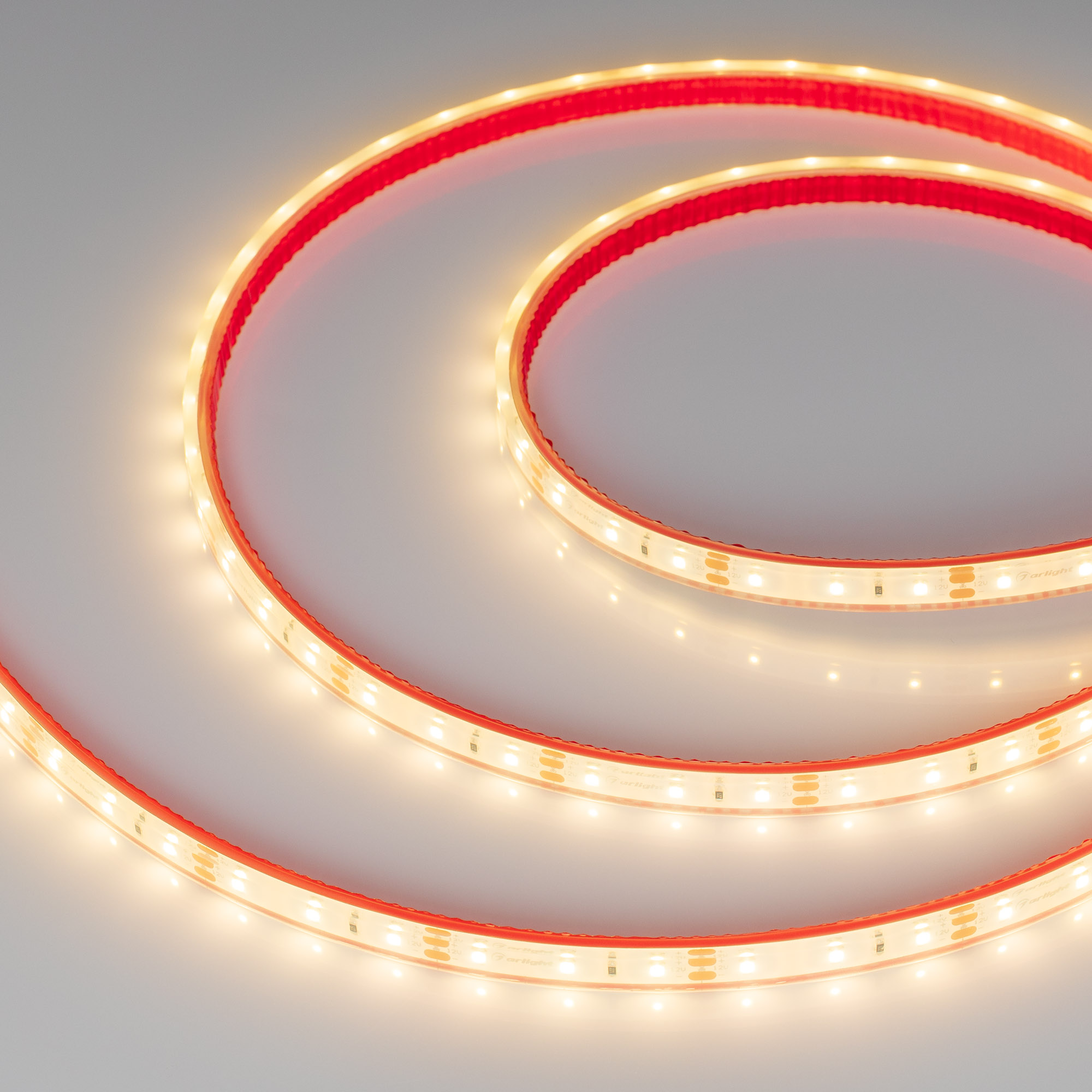 Светодиодная лента герметичная RTW-PFS-A60-11mm 12V Warm3000 (4.8 W/m, IP68, 2835, 5m) (Arlight, -)