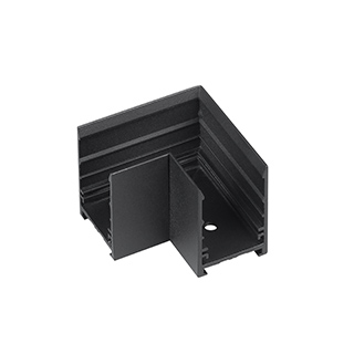 Коннектор угловой MAG-CON-MINI-2538-L90 (BK) (Arlight, IP20 Металл, 5 лет)