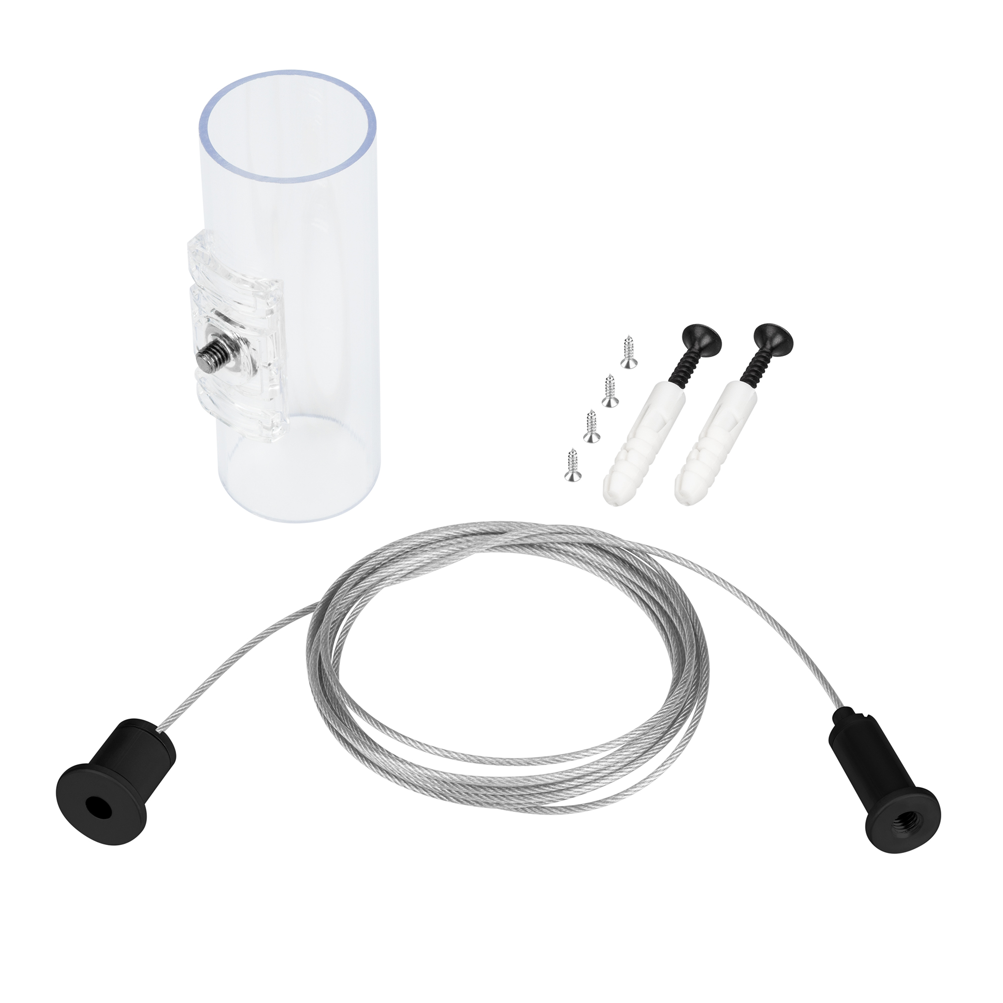 Подвес MOONLIGHT-HR-LIFT-SIDE-VR-D25-0080 Black (Arlight, Металл)