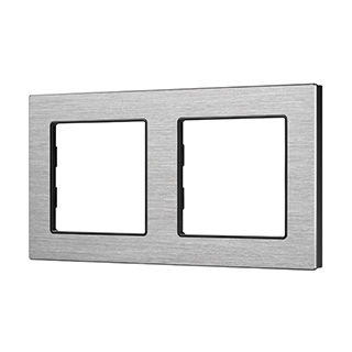 Рамка алюминиевая FRM-PRESTO-ALS-2-GR (Arlight, -)