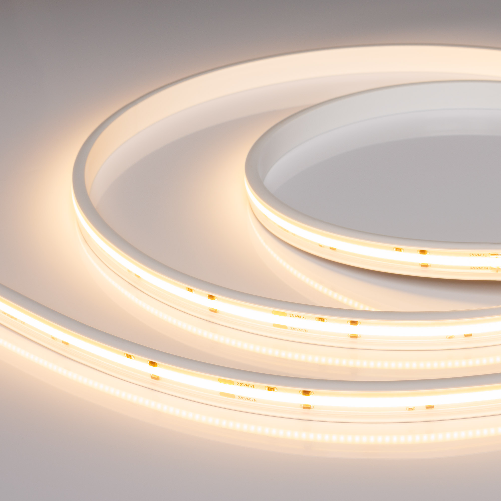 Светодиодная лента герметичная ARL-PV-X720-15mm 230V Warm2700 (14 W/m, IP65, 10m) (Arlight, -)