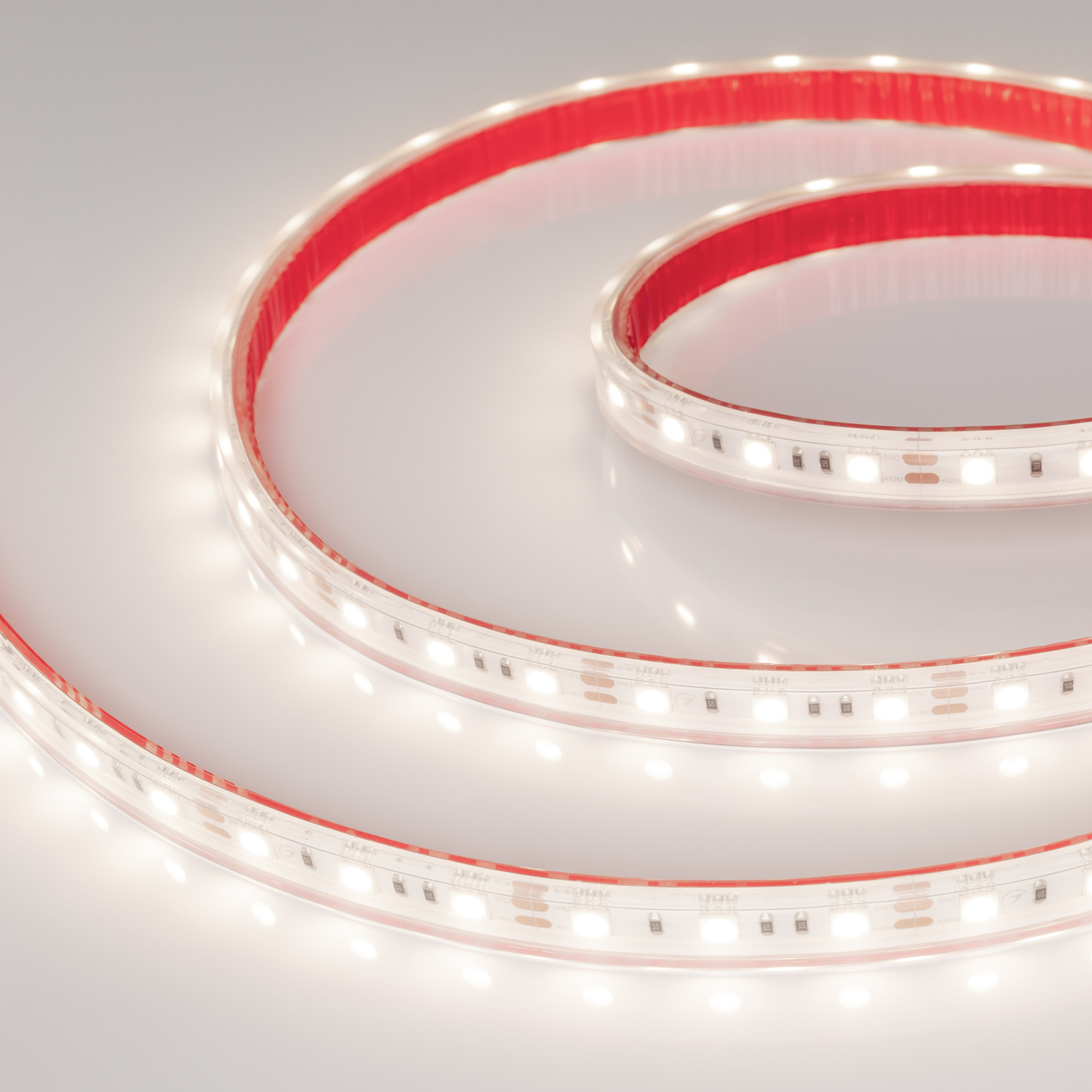 Светодиодная лента герметичная RTW-PS-B60-12mm 12V Day4000 (14.4 W/m, IP67, 5060, 5m) (Arlight, 14.4 Вт/м, IP67)