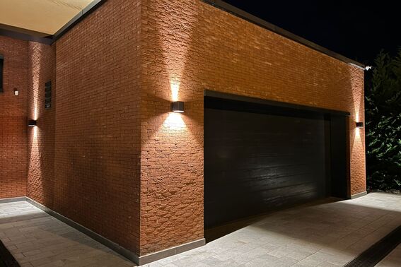 Наружное освещение частного дома