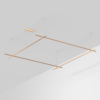 Основание ART-APRIORI-QUADRAT-ROD-800-3000x3000 (GD) (Arlight, IP20 Металл, 3 года)