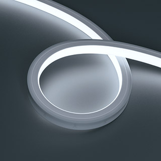 Лента герметичная NOVA-TOP-PU-A120-16x15mm 24V White7200 (10 W/m, IP68, 3m, wire x1) (Arlight, Полиуретан)