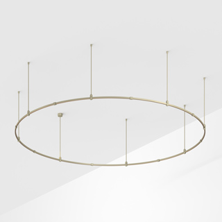 Основание ART-APRIORI-ROUND-ROD-800-R3000 (OG) (Arlight, IP20 Металл, 3 года)