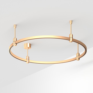 Основание ART-APRIORI-ROUND-ROD-200-R800 (GD) (Arlight, IP20 Металл, 3 года)