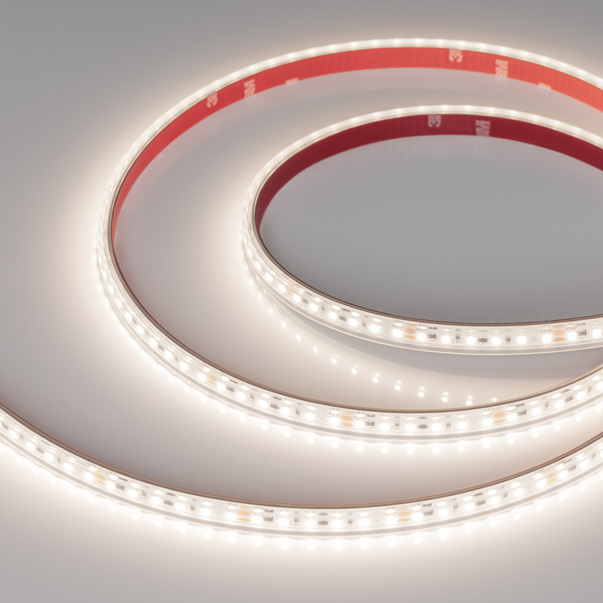 Светодиодная лента герметичная IC-PS-A120-10mm 24V Day4000 (9.6 W/m, IP67, 2835, 10m) (Arlight, стабилизированная)