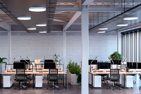Офис в стиле лофт