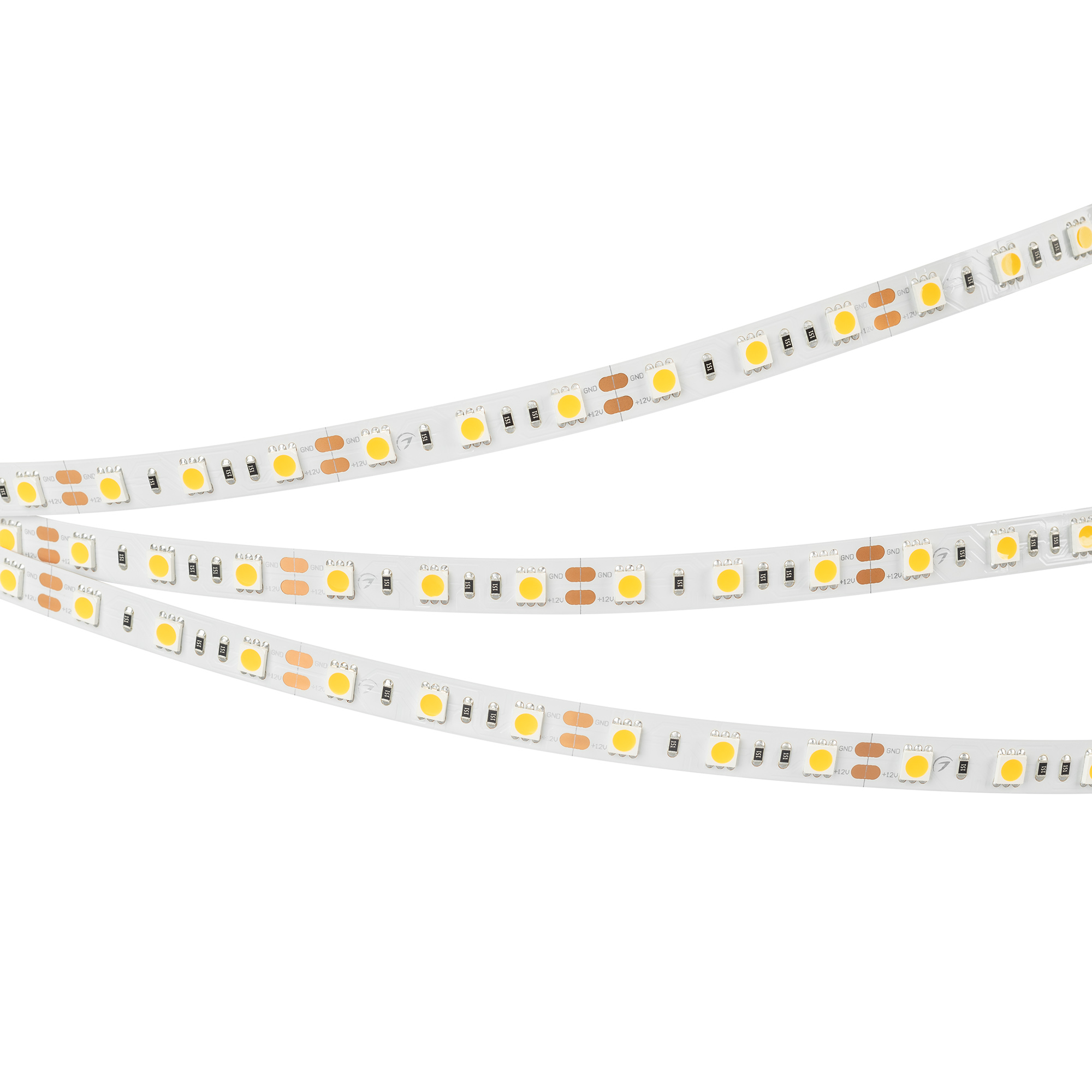 Светодиодная лента RT-B60-10mm 12V White6000 (14.4 W/m, IP20, 5060, 5m) (Arlight, 14.4 Вт/м, IP20)