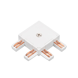 Коннектор угловой MAG-VIBE-CON-L90-POWER (WH) (Arlight, IP20 Металл, 5 лет)