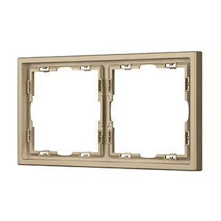 Рамка пластиковая FRM-NOBE-SFPL-2-GD (Arlight, -)