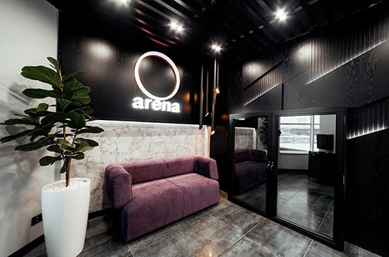 Освещение фитнес-клуба Arena