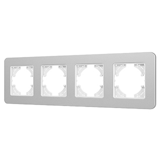 Рамка алюминиевая FRM-AKIRY-SFAL-4-SR (Arlight, -)