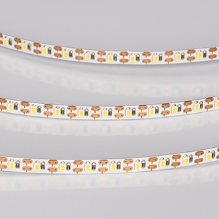 Светодиодная лента FC-M160-4mm 24V Warm3500-CX1 (10 W/m, IP20, 5m) (Arlight, резка 1 светодиод)