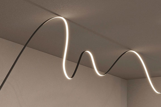 Создаем линию света из гибкого профиля ARH BENT