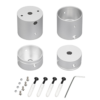 Крепление MOONLIGHT-VT-CEILING-DL-D30-SILVER (Arlight, Алюминий)