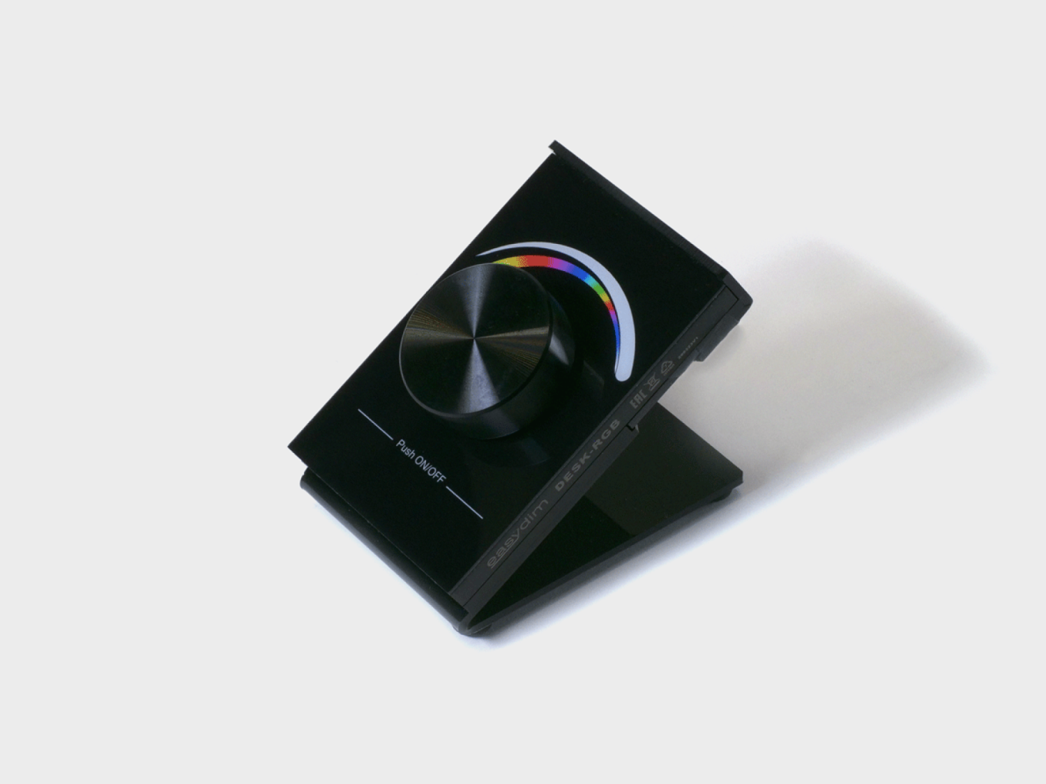 Радио пульт DESK-RGB с валкодером на 1 зону для RGB ленты, DESK-RGB