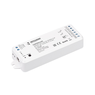 INTELLIGENT ARLIGHT Контроллер SMART-SPI-302-82-RGBW-SUF (5-24V, 8A, TUYA Wi-Fi, 2.4G) (IARL, IP20 Пластик, 5 лет)