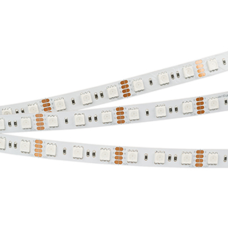 Светодиодная лента NORMALED-B60-10mm 12V RGB (13 W/m, IP20, 5060, 5m) (Arlight, Открытый)