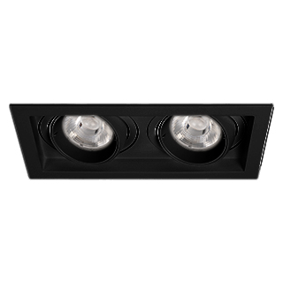 Светильник MS-VORTEX-BUILT-S210x117-2x20W Warm3000 (BK-BK, 40 deg, 230V) (Arlight, IP20 Металл, 5 лет)